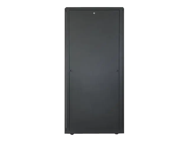 Intellinet Network Cabinet, Free Standing (Standard), 26U, Usable Depth 123 to 573mm/Width 503mm, Black, Flatpack, Max 1500kg, Server Rack, IP20 rated, 19", Steel, Multi-Point Door Lock, One Lock Per Side Panel, Three Year Warranty - Schrank Netzwerkschra