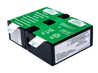 Origin Storage - USV-Akku - 1 x Batterie - Sealed Lead Acid (SLA) - Rot, grün - für P/N: BR1300G, SMC1000-2U, SMC1000I-2U