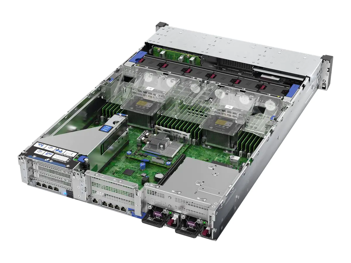HPE ProLiant DL380 Gen10 SMB Networking Choice - Server - Rack-Montage - 2U - zweiweg - 1 x Xeon Gold 5220 / 2.2 GHz - RAM 32 GB - SATA/SAS - Hot-Swap 6.4 cm (2.5") Schacht/Schächte - keine HDD - GigE, 10 GigE, 25 Gigabit LAN - Monitor: keiner
