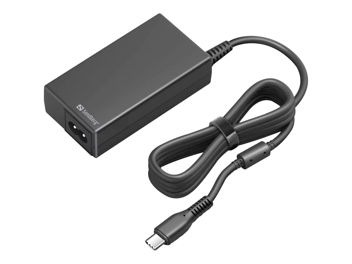 Sandberg USB-C AC Charger PD65W - Netzteil - 65 Watt - 3.25 A (24 pin USB-C) Sandberg USB-C AC Charger PD65W - Netzteil - 65 Watt - 3.25 A (24 pin USB-C)