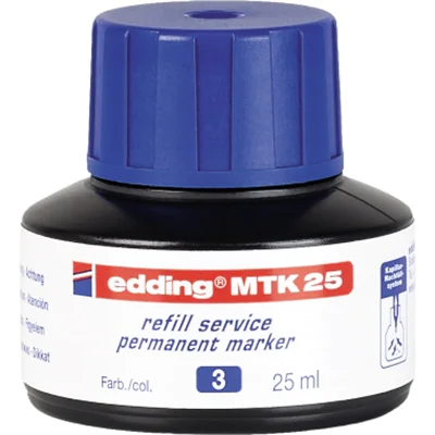 edding Nachfülltusche MTK 25 4-MTK25003 25ml blau edding Nachfülltusche MTK 25 4-MTK25003 25ml blau