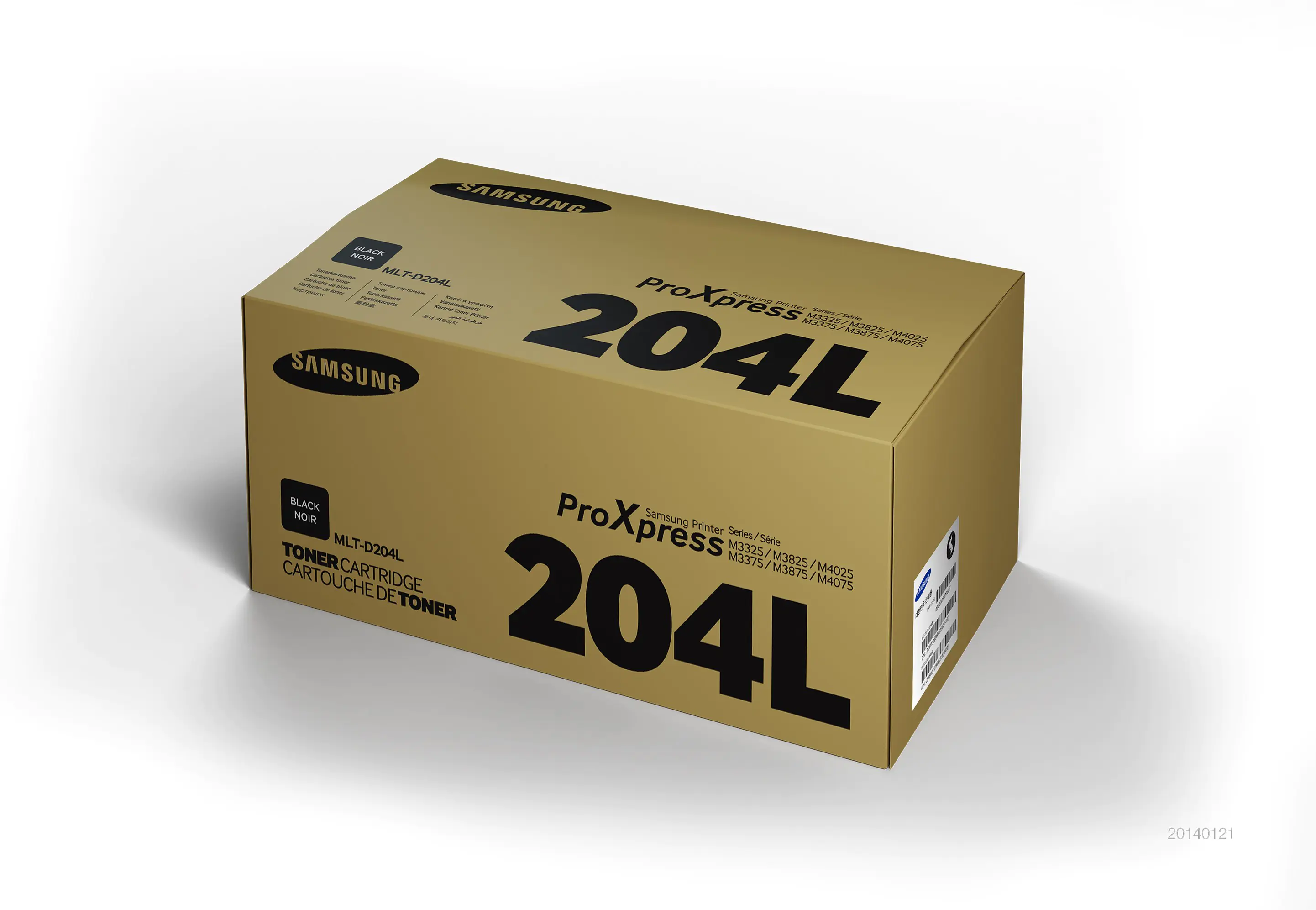 Samsung MLT-D204L - Hohe Ergiebigkeit - Schwarz - Original - Tonerpatrone (SU929A) - für ProXpress SL-M3325, SL-M3375, SL-M3825, SL-M3875, SL-M4025, SL-M4075