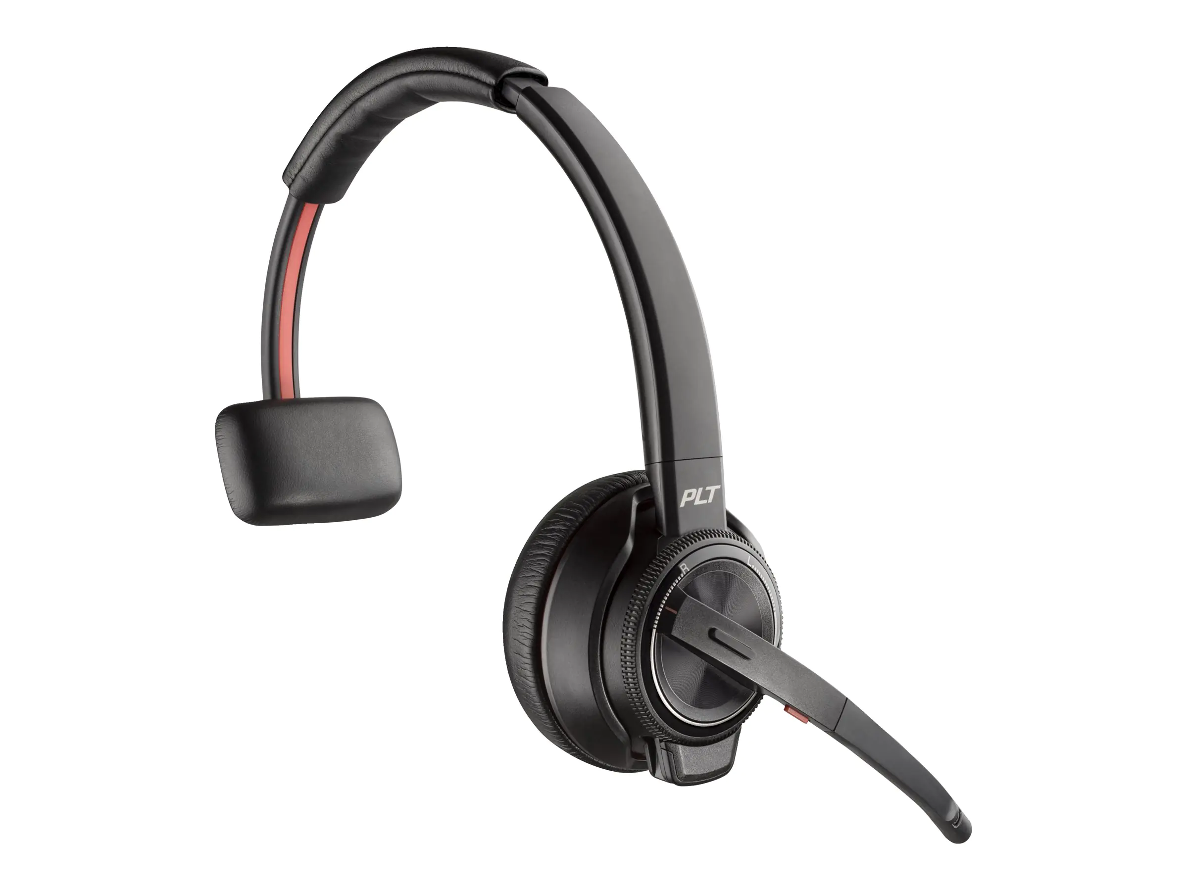 Poly Savi 8210 Office - Savi 8200 series - Headset - On-Ear - DECT / Bluetooth - kabellos - Schwarz - Zoom Certified