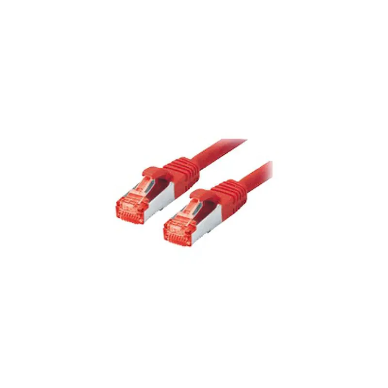 exertis Connect - Patch-Kabel - RJ-45 (M) zu RJ-45 (M) - 15 m - SSTP-Kabel - CAT 6 - halogenfrei - Rot