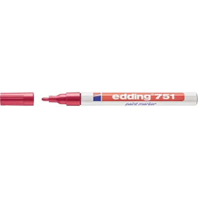 edding Lackmarker 751 4-751002 1-2mm Rundspitze permanent rot edding Lackmarker 751 4-751002 1-2mm Rundspitze permanent rot