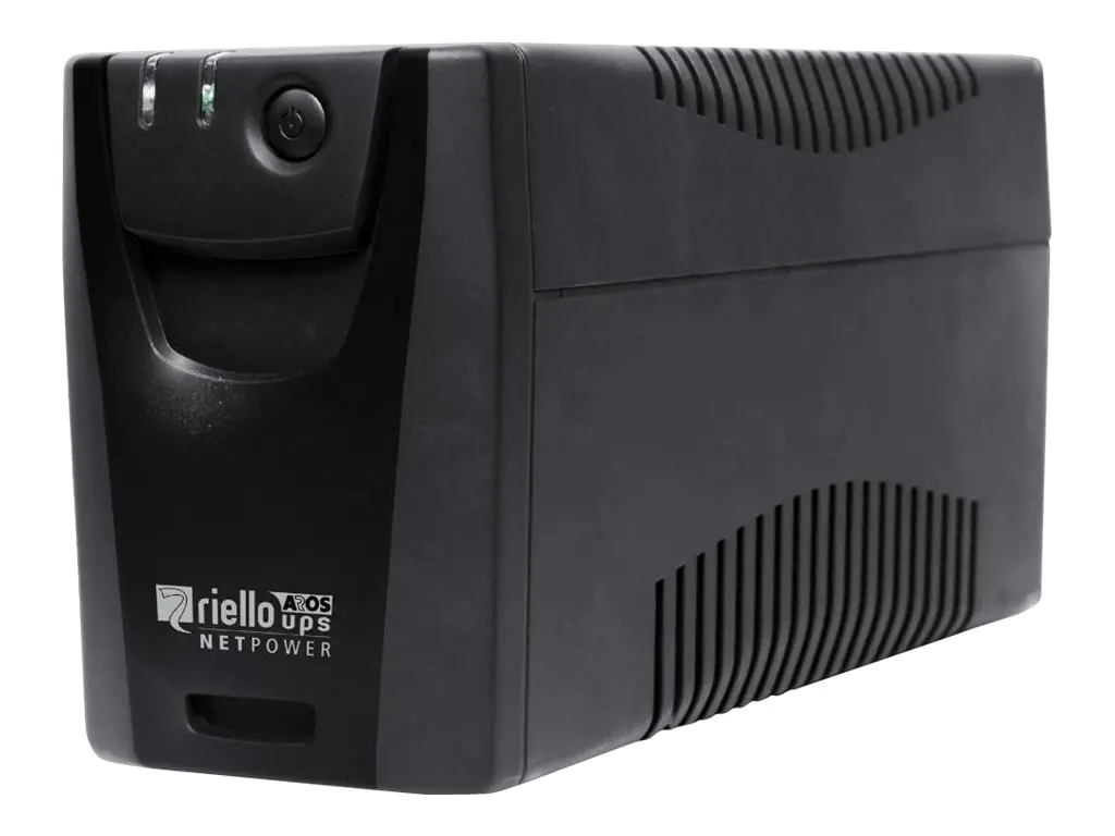 Riello UPS Net Power NPW 800 - USV - Wechselstrom 220/230/240 V - 480 Watt - 800 VA - USB - Ausgangsanschlüsse: 4 - Schwarz