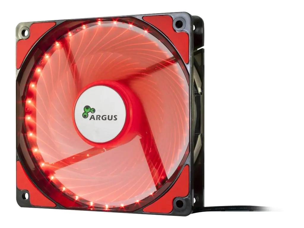 Argus L-12025 - Gehäuselüfter - 120 mm - Rot