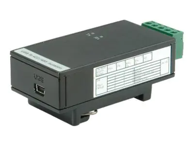 Roline USB 2.0 to RS422/485 adapter - Serieller Adapter - USB - RS-422/485 - Schwarz