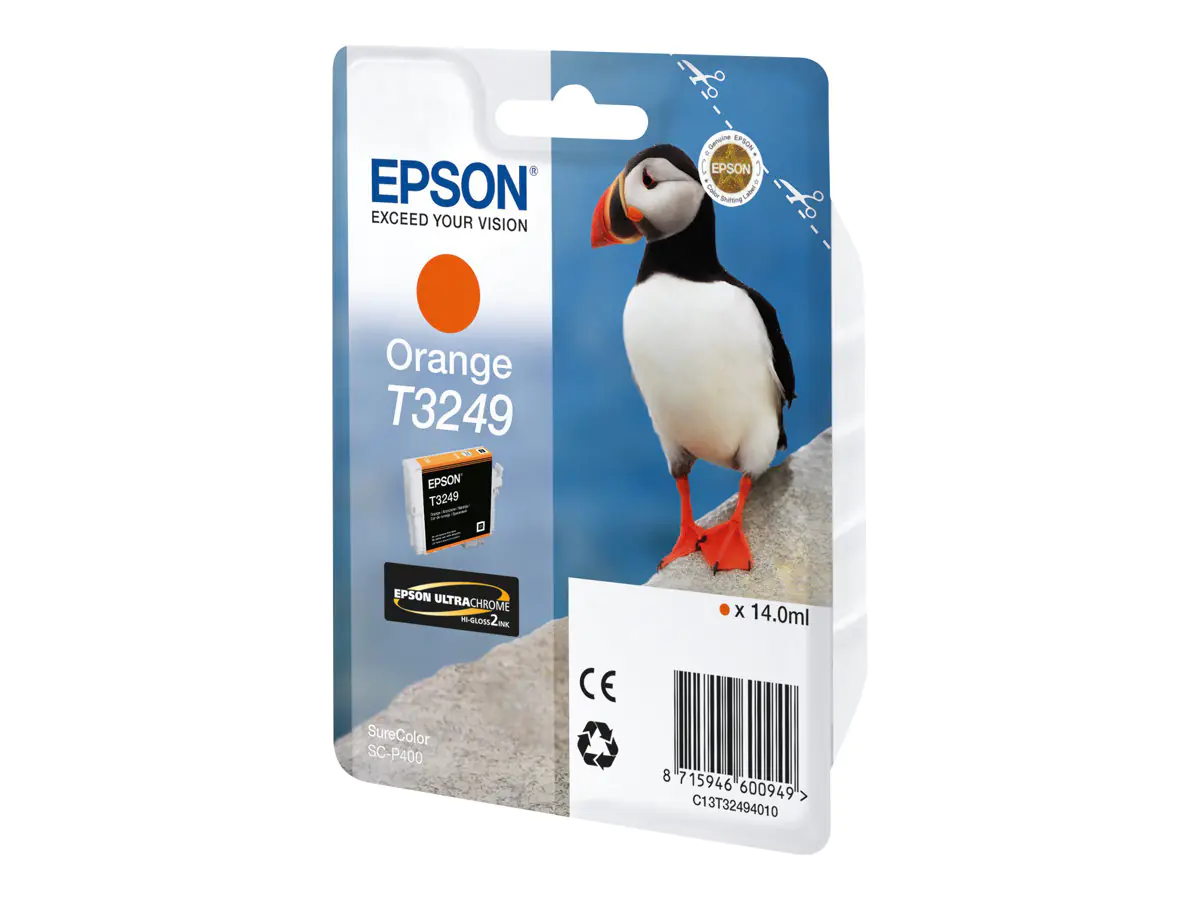 Epson Tinte C13T32494010 T3249 orange 980 Seiten 14 ml 1 Stück