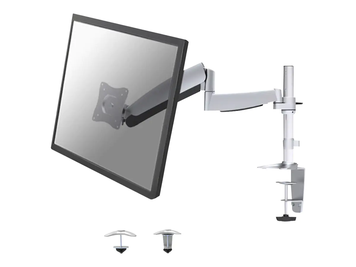 Neomounts FPMA-D950 - Befestigungskit - Voll beweglich - für LCD-Display - Silber - Bildschirmgröße: 25.4-76.2 cm (10"-30") - Klemmmontage, Tülle, Tischmontage