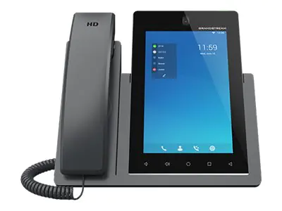 Grandstream GXV3470 - IP-Videotelefon - mit Digitalkamera, Bluetooth-Schnittstelle - IEEE 802.11a/b/g/n/ac/ax (Wi-Fi)