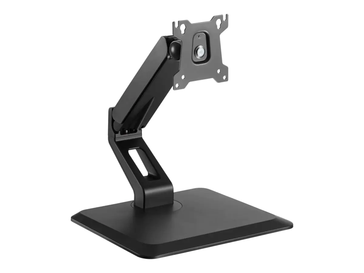 Techly Aufstellung - einstellbarer Arm - für Touchscreen-Monitor - Kunststoff, Aluminium, Stahl - mattschwarz - Bildschirmgröße: 43.2-81.3 cm (17"-32") ICA-LCD-35TS