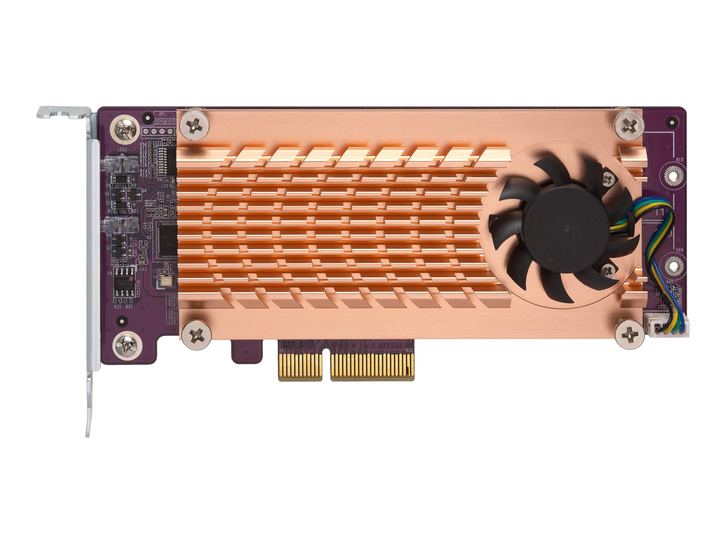 QNAP QM2-2S-220A - Speicher-Controller - SATA - Low-Profile - PCIe 2.0 x2 - für QNAP TS-1232, 1277, 253, 453, 473, 677, 832, 853, 877, 977, TVS-2472, 473, 673, 872, 873 QNAP QM2-2S-220A - Speicher-Controller - SATA - Low-Profile - PCIe 2.0 x2 - für QNAP TS-1232, 1277, 253, 453, 473, 677, 832, 853, 877, 977, TVS-2472, 473, 673, 872, 873