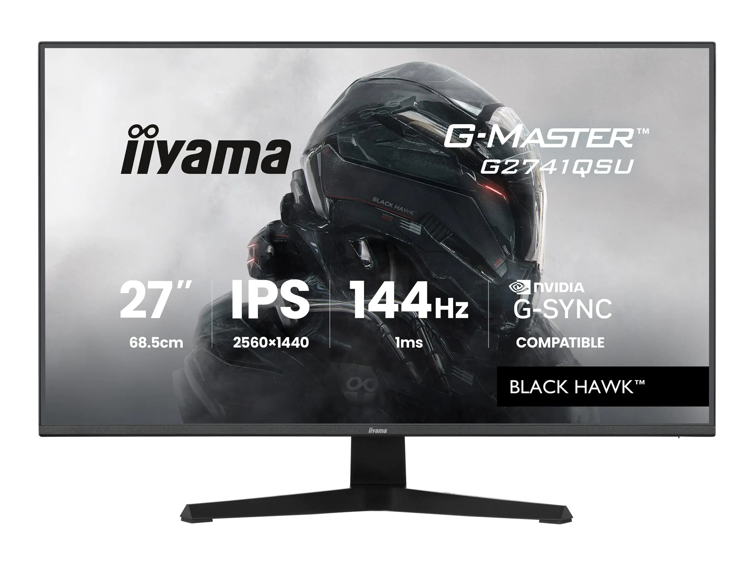 Iiyama G-Master G2741QSU-B1 QHD Ga - Flachbildschirm (TFT/LCD) - 27"