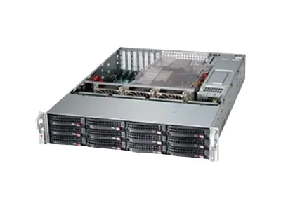 Supermicro SC826 BAC4-R1K23LPB - Rack-Montage