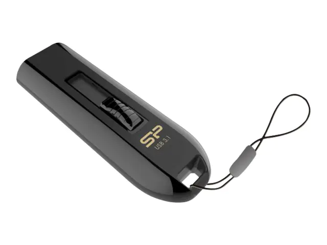 SILICON POWER Blaze B21 - USB-Flash-Laufwerk - 64 GB - USB 3.1 - Schwarz SILICON POWER Blaze B21 - USB-Flash-Laufwerk - 64 GB - USB 3.1 - Schwarz