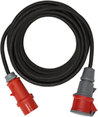Brennenstuhl 1169370100 Strom Verlängerungskabel 16 A Schwarz 10 m - Kabel - Verlängerungskabel