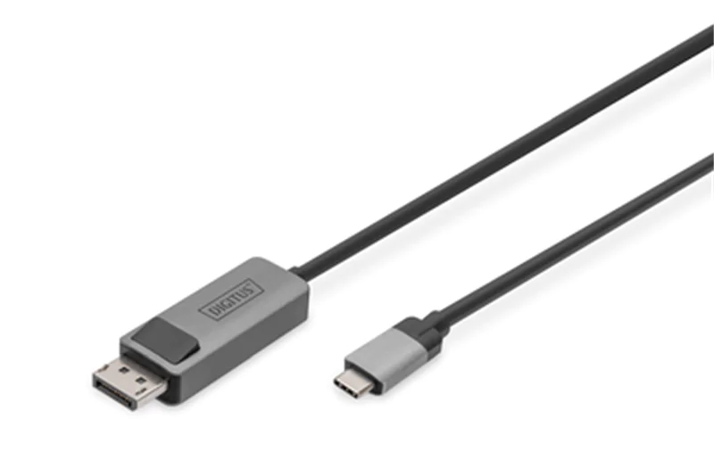 DIGITUS USB-C - DisplayPort Adapterkabel, 8K / 30 Hz DB-300334-010-S