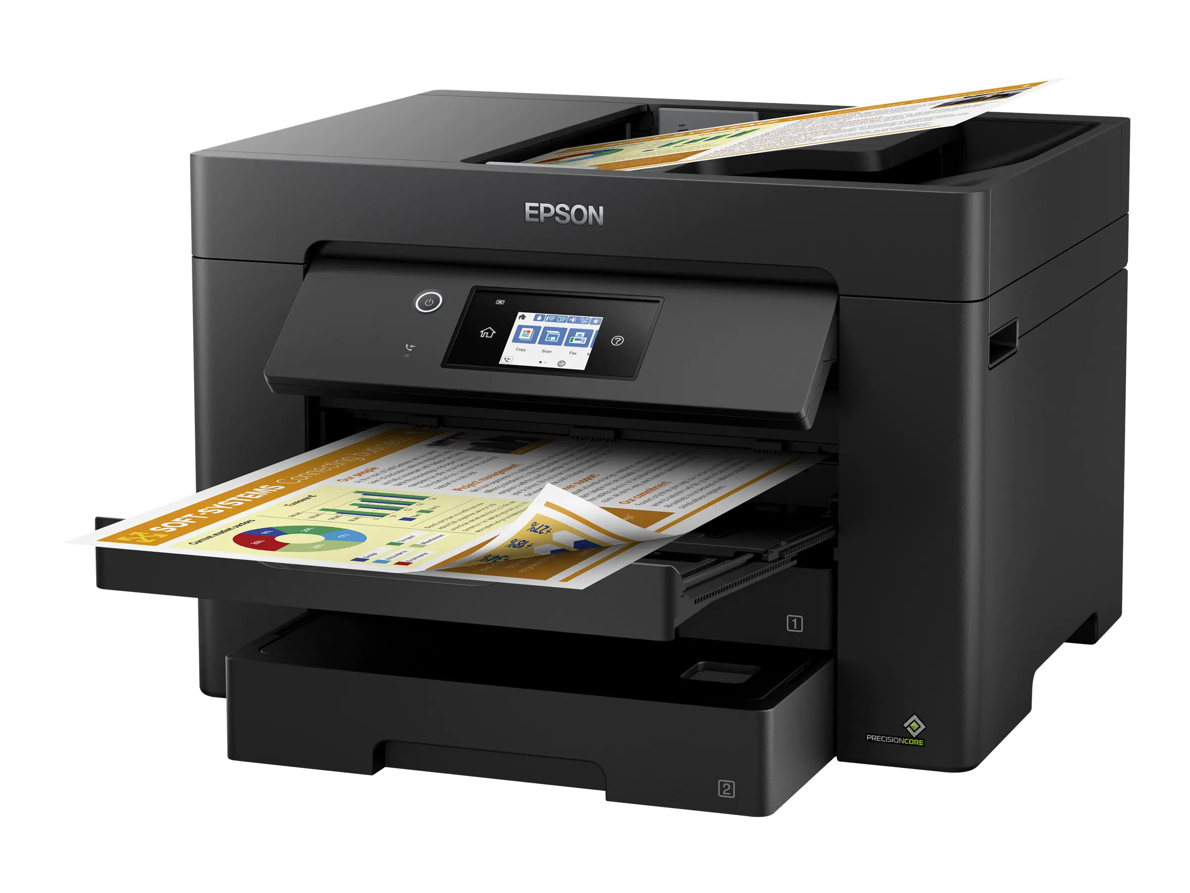 Epson WorkForce WF-7830DTWF - Multifunktionsdrucker - Farbe - Tintenstrahl - A3 (297 x 420 mm) C11CH68403