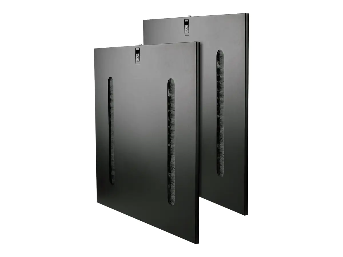 Eaton Tripp Lite Series 42U Rack Enclosure Cabinet Side Panels Cable Pass Through Slots - Rackpaneel - Seite - 42HE (Packung mit 2) SR42SIDEPT
