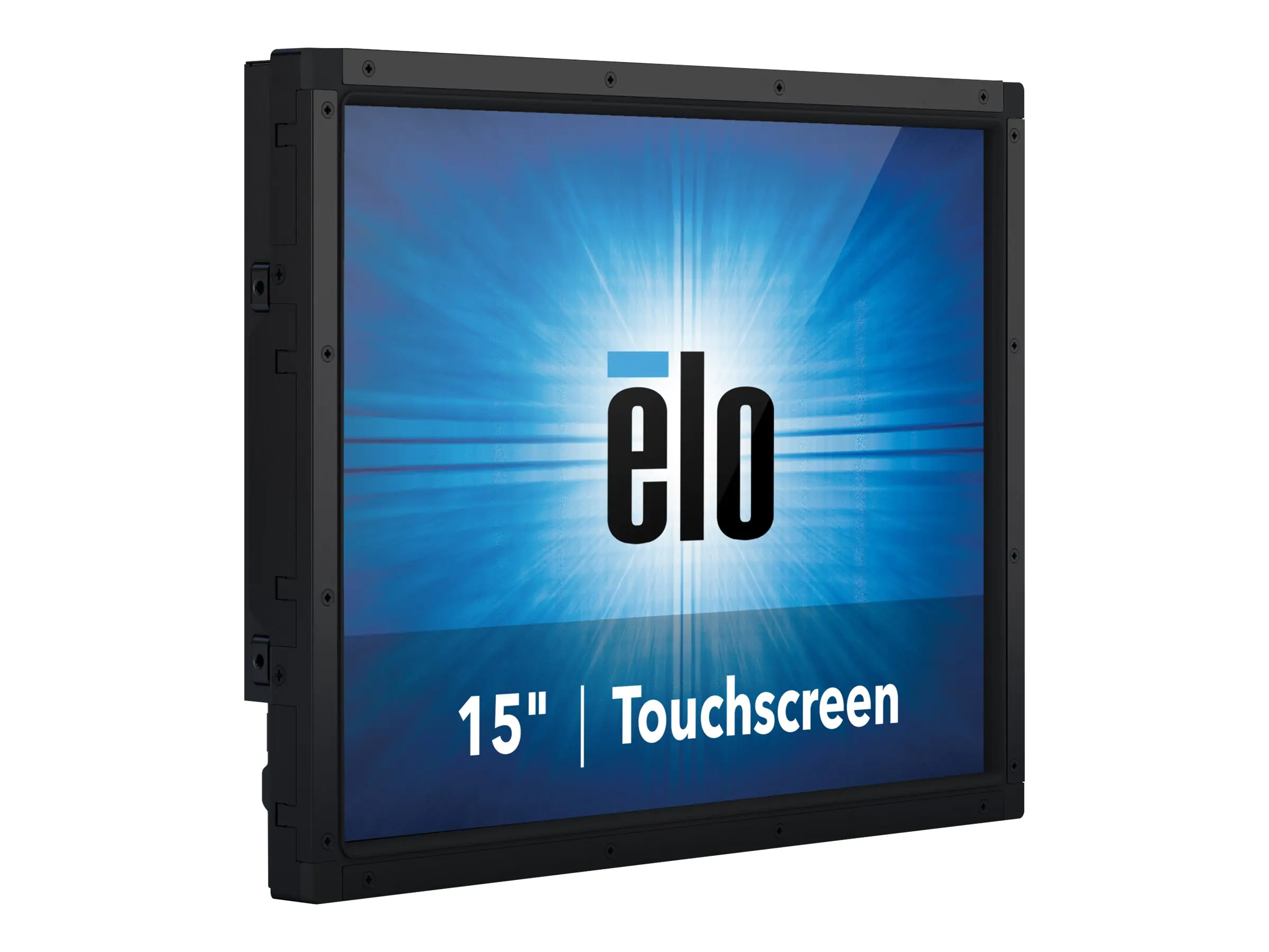 Elo 1590L - Rev B - LED-Monitor - 38.1 cm (15") - offener Rahmen - Touchscreen - 1024 x 768 @ 75 Hz - 250 cd/m² - 700:1 - 16 ms - HDMI, VGA, DisplayPort - Schwarz