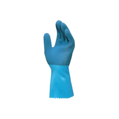 MAPA Arbeitshandschuh Jersette 301 10 III Naturlatex blau MAPA Arbeitshandschuh Jersette 301 10 III Naturlatex blau
