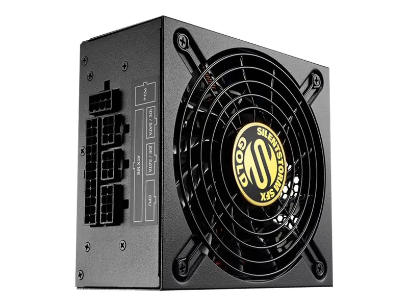 Sharkoon SilentStorm SFX 500 Gold - Netzteil (intern) - SFX12V/SFX-L12V - 80 PLUS Gold - Wechselstrom 100-240 V - 500 Watt - aktive PFC - Schwarz