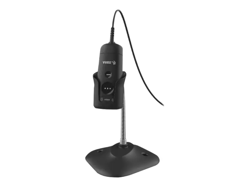Zebra - Schwanenhals-Halterung für Barcode-Scanner - schwarz - für P/N: CS6080-SR40000KSVW, CS6080-SR40000TSVW, CS6080-SR40000TZVW, CS6080-SR40004VZWW