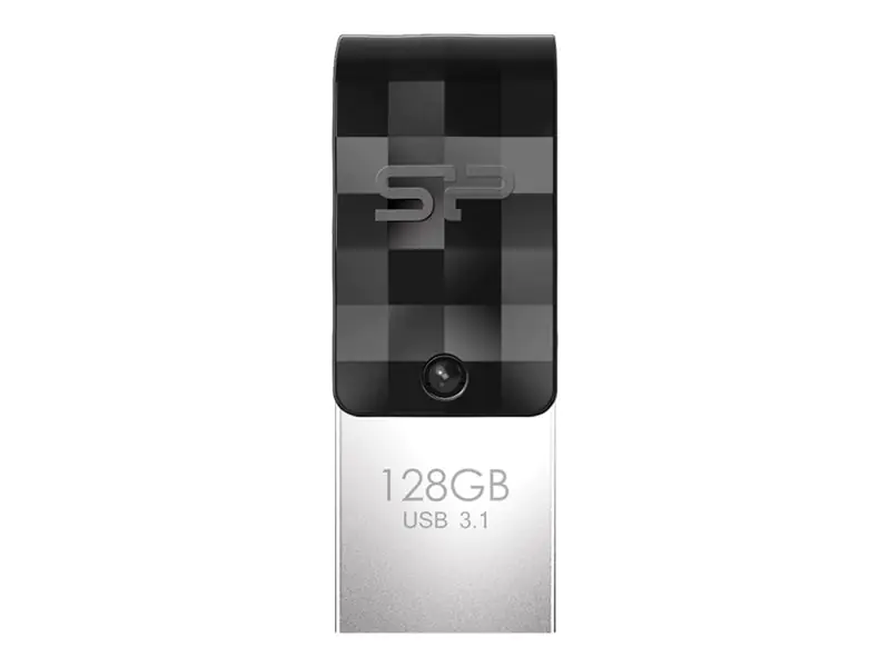 SILICON POWER Mobile C31 - USB-Flash-Laufwerk - 64 GB - USB 3.1 Gen 1 / USB-C - Schwarz SILICON POWER Mobile C31 - USB-Flash-Laufwerk - 64 GB - USB 3.1 Gen 1 / USB-C - Schwarz