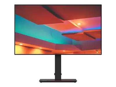 Lenovo ThinkVision P27q-20 - LED-Monitor - 69 cm (27") - 2560 x 1440 QHD - IPS - 350 cd/m² - 1000:1 - 4 ms - HDMI, DisplayPort - Raven Black - Campus