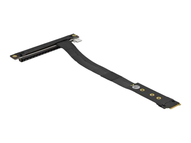 Delock M.2 Key M to PCIe x16 NVMe angled - Schnittstellenadapter - PCIe 3.0 x16 (NVMe) 64134