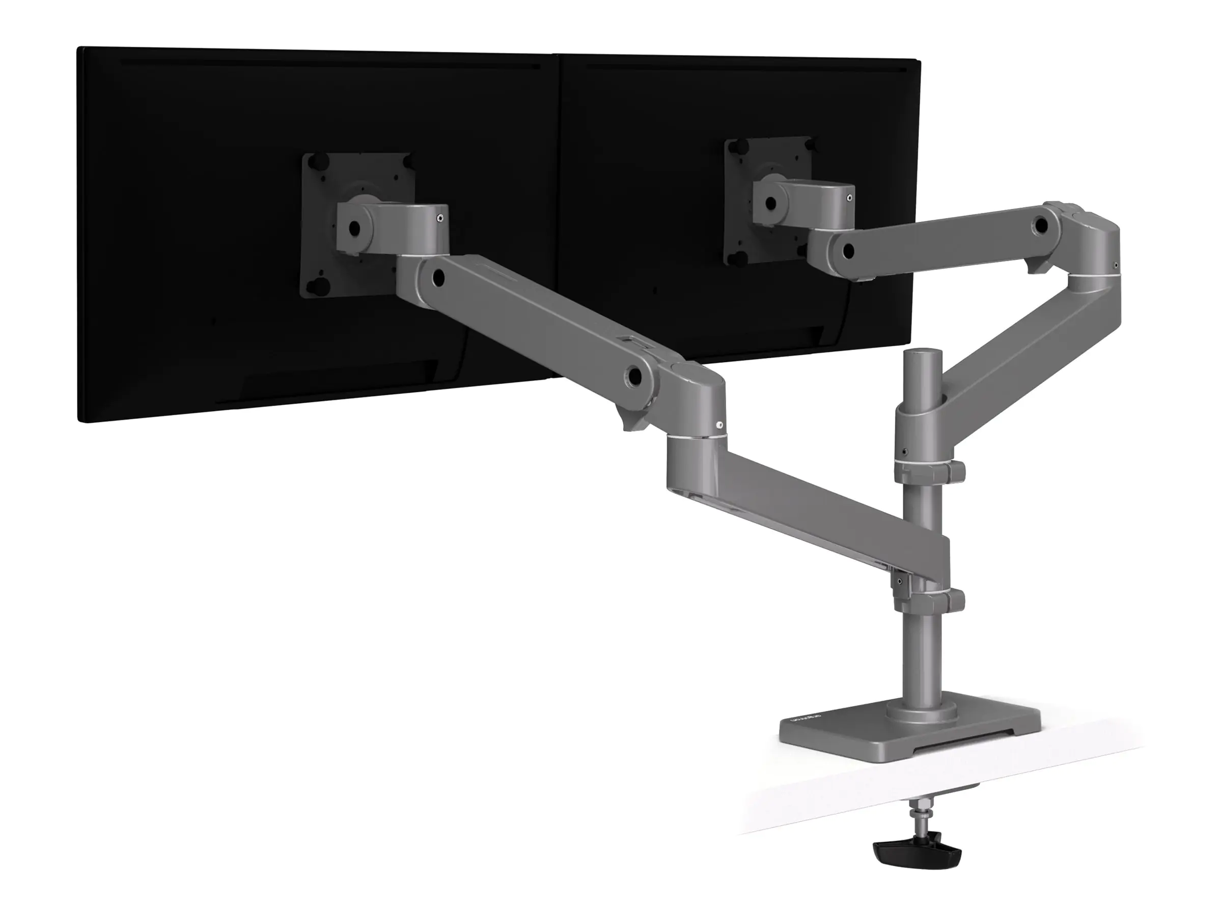 Ergotron LX Pro - Befestigungskit (Doppelarm) - für 2 LCD-Displays - Lochplatte-Montage - Aluminiu