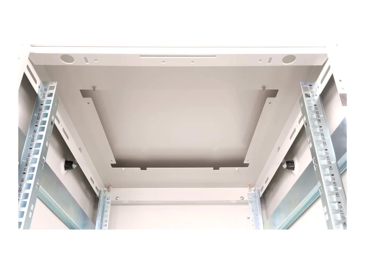 ROTRONIC-SECOMP Roline Pro - Schrank Netzwerkschrank - mit Glastür, 600 x 800 mm (B x T