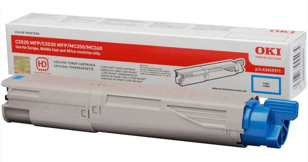OKI - Cyan - Original - Tonerpatrone - für OKI MC350, MC360; C3520 MFP, 3530 MFP, 3530n MFP