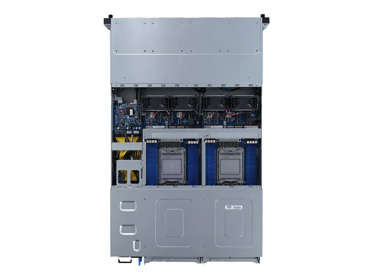 Gigabyte H252-3C0 (rev. 100) - 4 Knoten - Cluster - Rack-Montage - 2U - 1-Weg - keine CPU - RAM 0 GB - keine HDD - AST2500 - GigE - kein Betriebssystem - Monitor: keiner