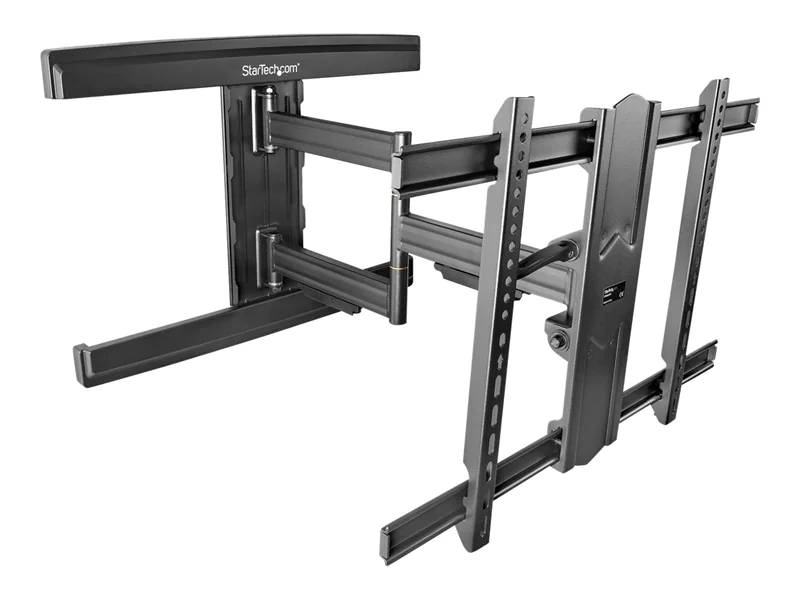 StarTech TV Wall Mount for up to 80 inch (110lb) VESA Mount Displays, Low Profile Full Motion Universal TV Wall Mount Bracket, Heavy Duty Adjustable Tilt/Swivel Articulating Arm - Cable Management - Klammer - vollbeweglicher einstellbarer Arm - für TV - S StarTech TV Wall Mount for up to 80 inch (110lb) VESA Mount Displays, Low Profile Full Motion Universal TV Wall Mount Bracket, Heavy Duty Adjustable Tilt/Swivel Articulating Arm - Cable Management - Klammer - vollbeweglicher einstellbarer Arm - für TV - S