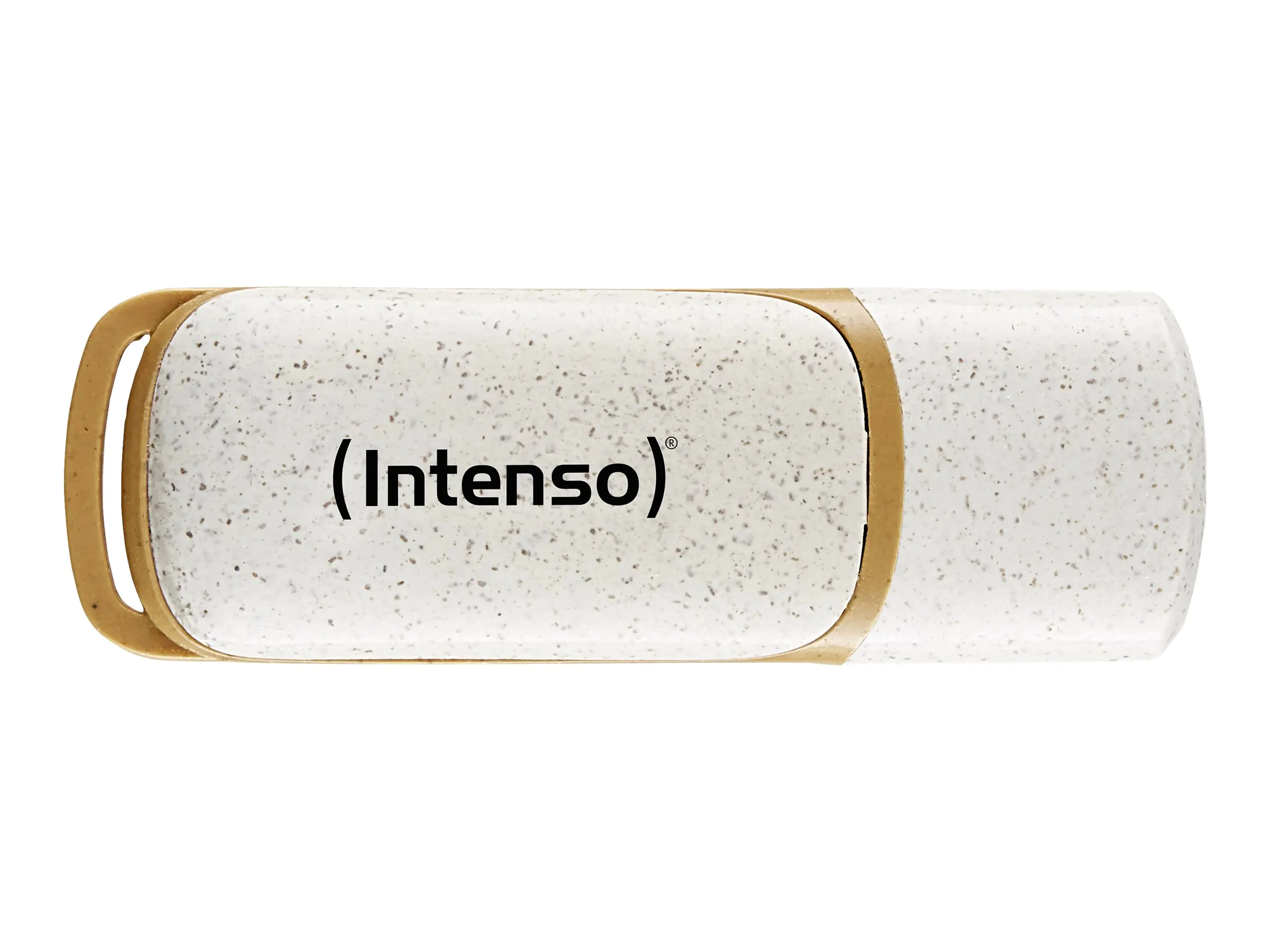Intenso Green Line - USB-Flash-Laufwerk - 128 GB - USB 3.2 Gen 1 - braun, beige