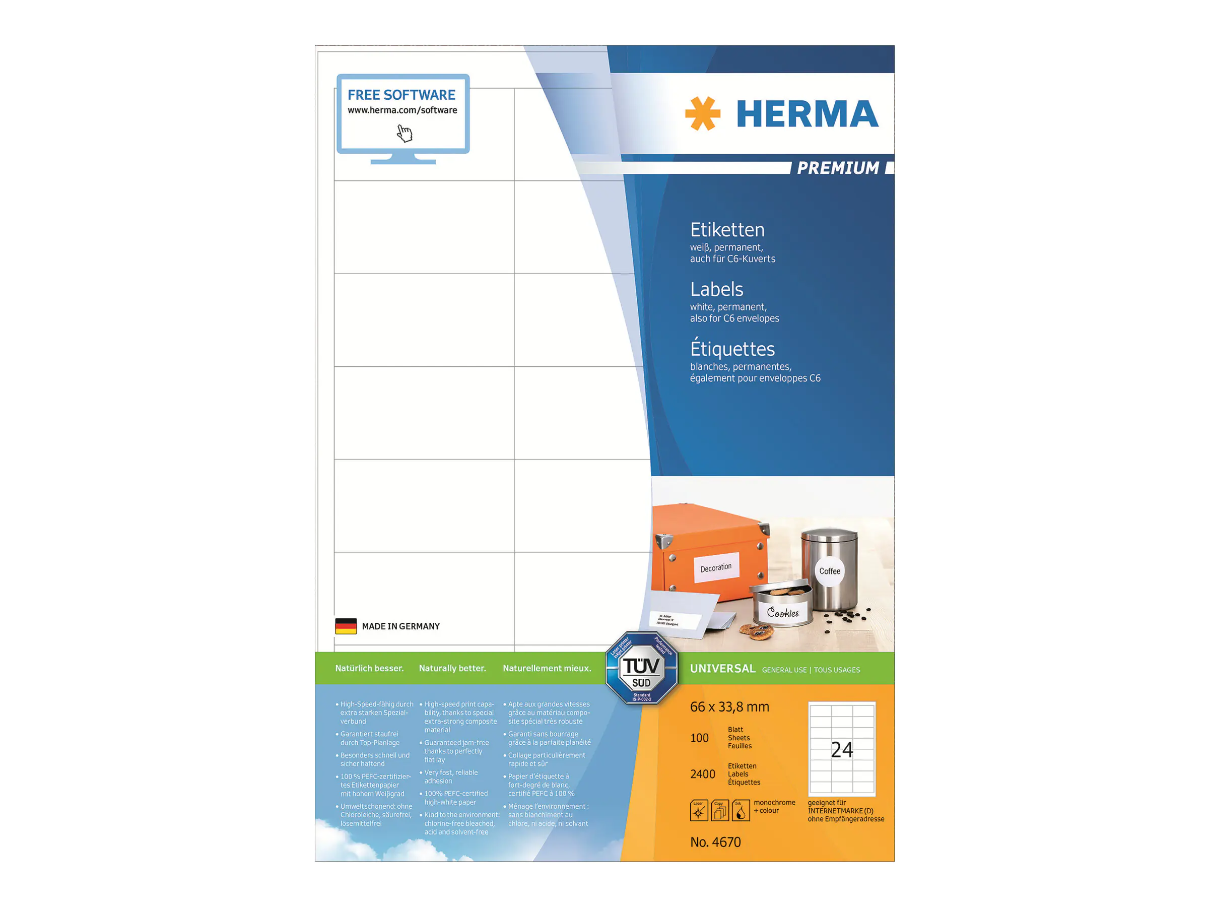 HERMA H 4670