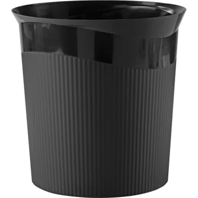 HAN Papierkorb Re-LOOP 28,8 x 28,7 cm (Ø x H) 13l PCR-Kunststoff, 100 % recycelt Farbe: schwarz 1 Sortierfach HAN Papierkorb Re-LOOP 28,8 x 28,7 cm (Ø x H) 13l PCR-Kunststoff, 100 % recycelt Farbe: schwarz 1 Sortierfach