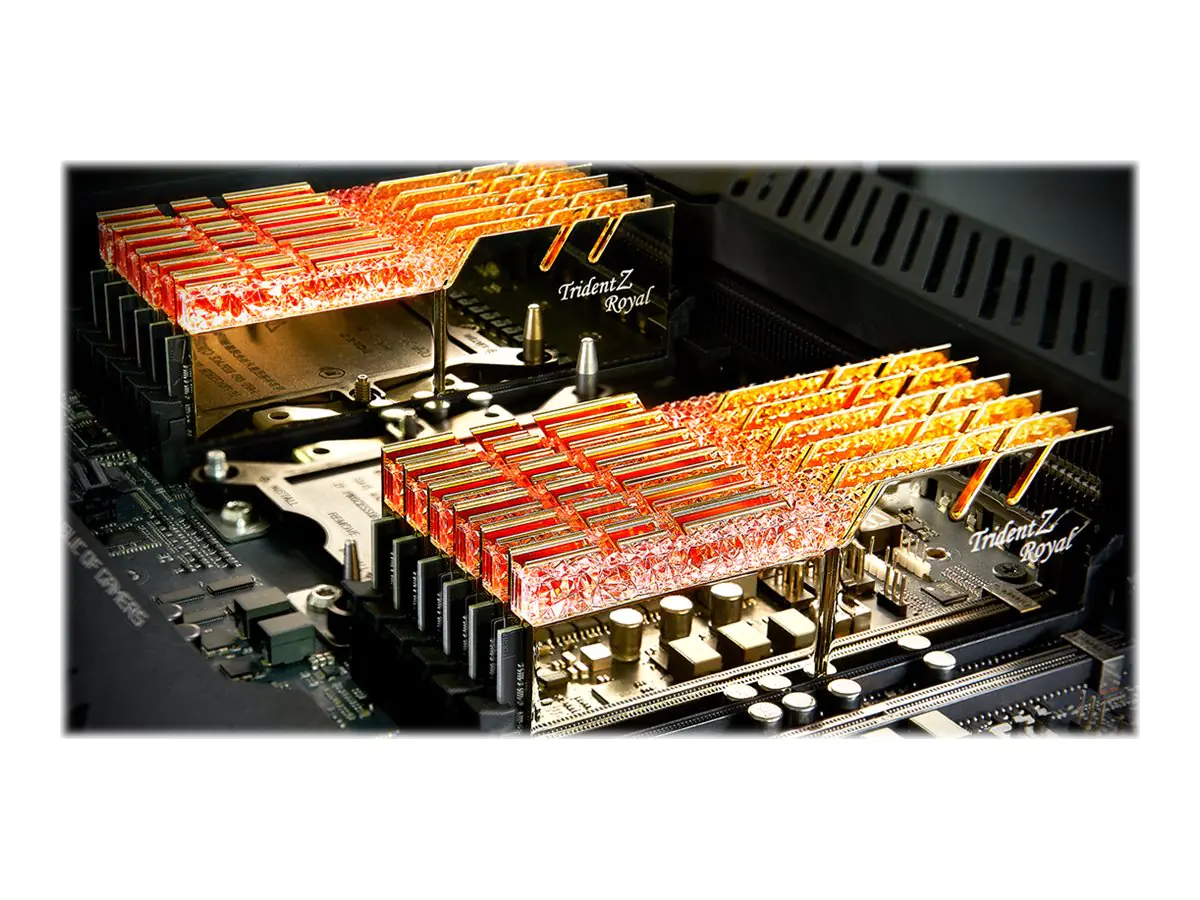 G.Skill Trident Z Royal Series - DDR4 - Kit - 32 GB: 2x 16 GB - F4-4266C16D-32GTRG