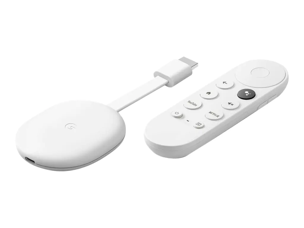 Google Chromecast with Google TV - AV-Player - 4K UHD (2160p) - 60 BpS - HDR - snow