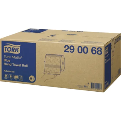 Tork Handtuchrolle Matic® Advanced 21 cm x 150 m (B x L) Zellstoff, recycelt blau 6 Rl./Pack.