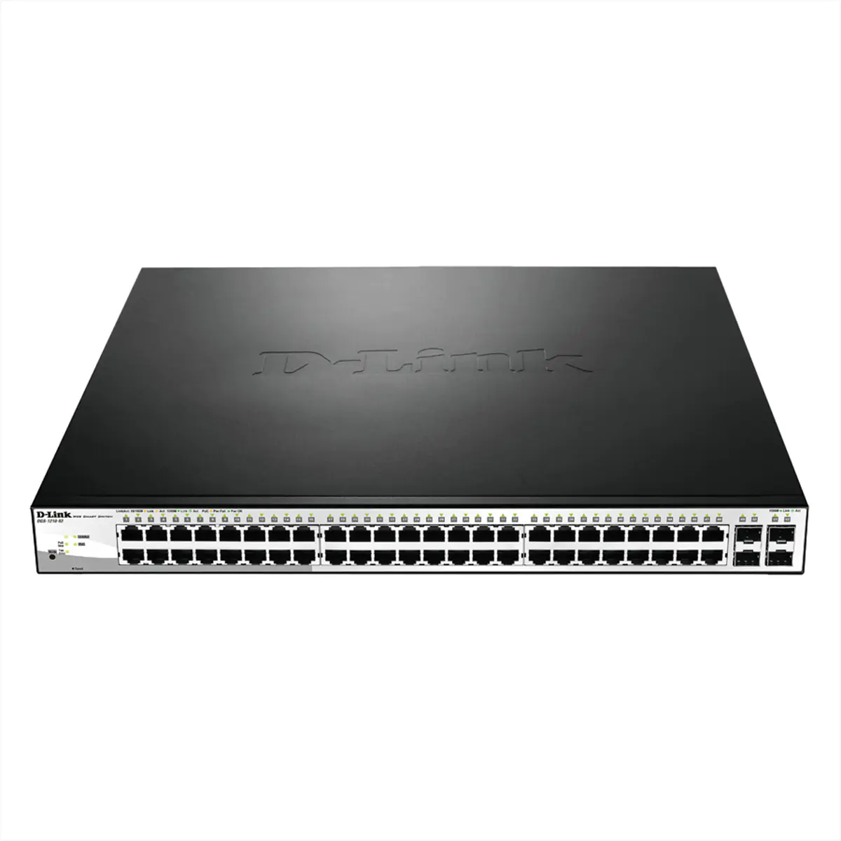 D-Link DGS 1210-52 - Switch - 48 x 10/100/1000 + 4 x SFP - Desktop, an Rack montierbar - AC 100/230 V