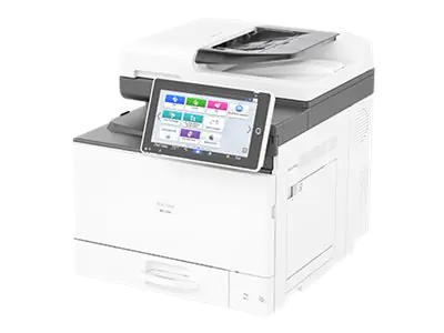 Ricoh IM C300F - Multifunktionsdrucker - Farbe - Laser - A4 (210 x 297 mm) (Original) - A4 (Medien) - bis zu 30 Seiten/Min. (Kopieren) - bis zu 30 Seiten/Min. (Drucken) - 250 Blatt - 33.6 Kbps - USB, Gigabit LAN, USB-Host, NFC