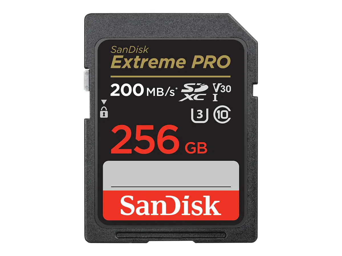 SanDisk Extreme Pro - Flash-Speicherkarte - 128 GB - Video Class V30 / UHS-I U3 / Class10 - SDXC UHS-I SanDisk Extreme Pro - Flash-Speicherkarte - 128 GB - Video Class V30 / UHS-I U3 / Class10 - SDXC UHS-I