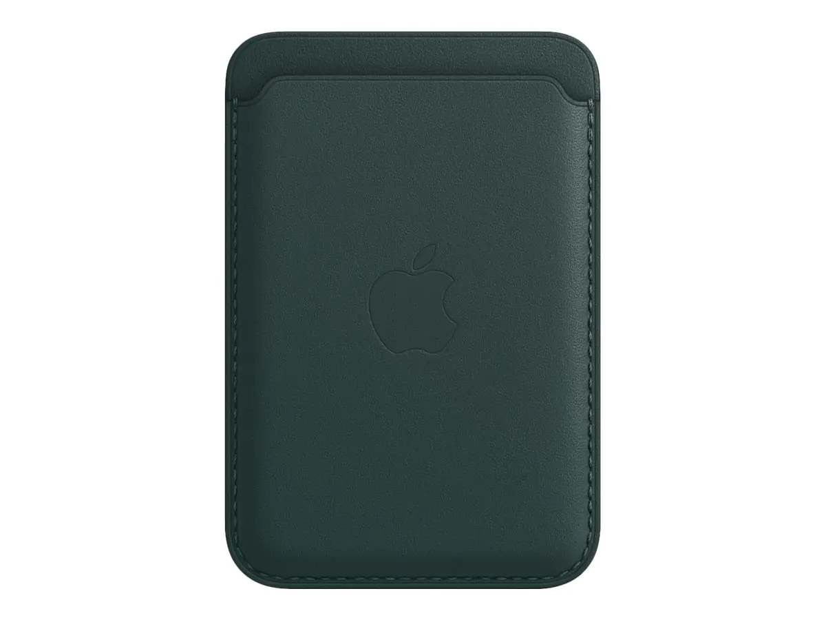 Apple - Tasche für Mobiltelefon / Kreditkarte - mit MagSafe - Leder - Forest Green - für iPhone 12, 13, 14