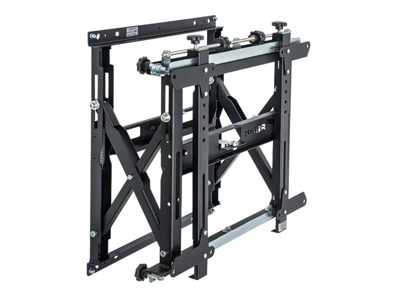 HAGOR VWH-1 - Befestigungskit (Wandmontage) - für Flachbildschirm - Schwarz - Bildschirmgröße: 102-140 cm (40"-55") - Wandmontage