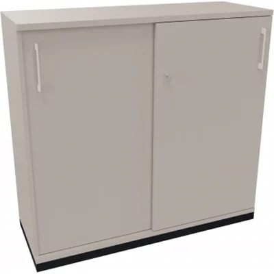 Schiebetürenschrank 3OH B1200xT442xH1133mm an/Lichtgrau Schiebetürenschrank 3OH B1200xT442xH1133mm an/Lichtgrau