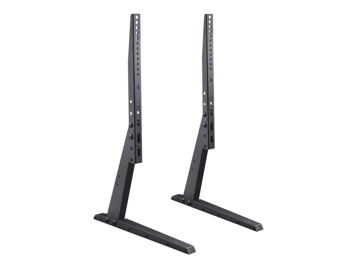 PureMounts PM-TVS-02 - Aufstellung - für Flachbildschirm - Stahl - Schwarz - Bildschirmgröße: 81-165 cm (32"-65")