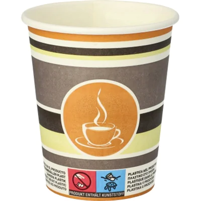 PAPSTAR Trinkbecher Coffee To Go 90128 0,2l braun 50 St./Pack. PAPSTAR Trinkbecher Coffee To Go 90128 0,2l braun 50 St./Pack.